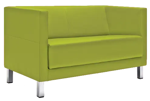 VELA - 2H, křeslo, látka VX EV 20 - látka zelená